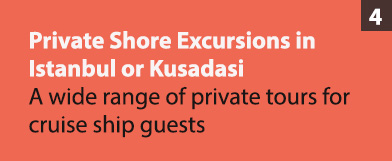 Private Shore Excursions in Istanbul or Kusadasi